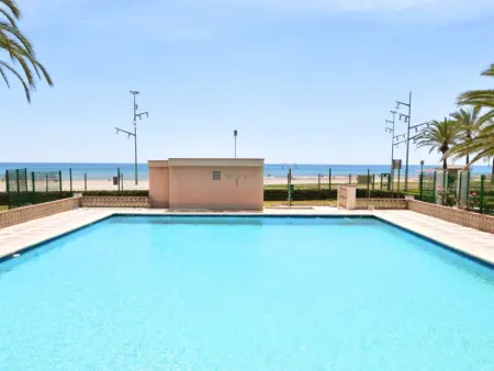 Location appartement à La Pineda, Appartement face mer, clim - 8 pers.