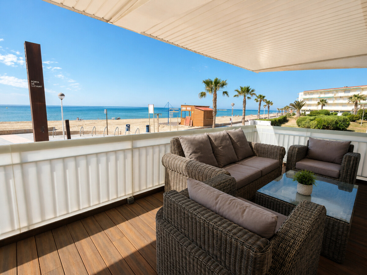 Duplex 12 pers. première ligne de plage à Cambrils - Photo 1