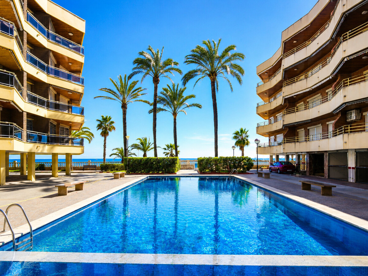 Appartement vue mer à Cambrils, 6 pers., balcon - Photo 1