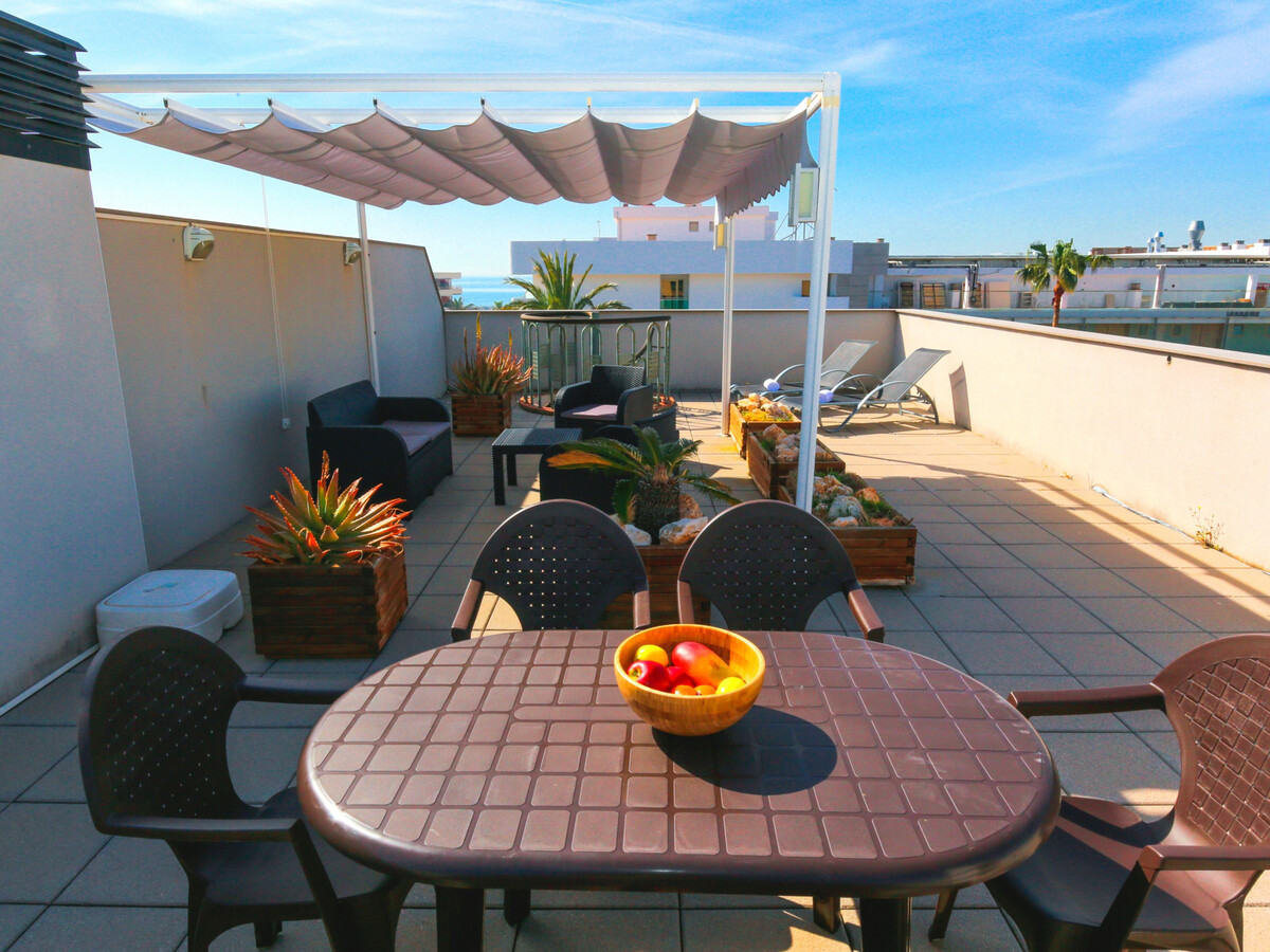 Penthouse 7 pers., piscine & clim à Cambrils - Photo 6