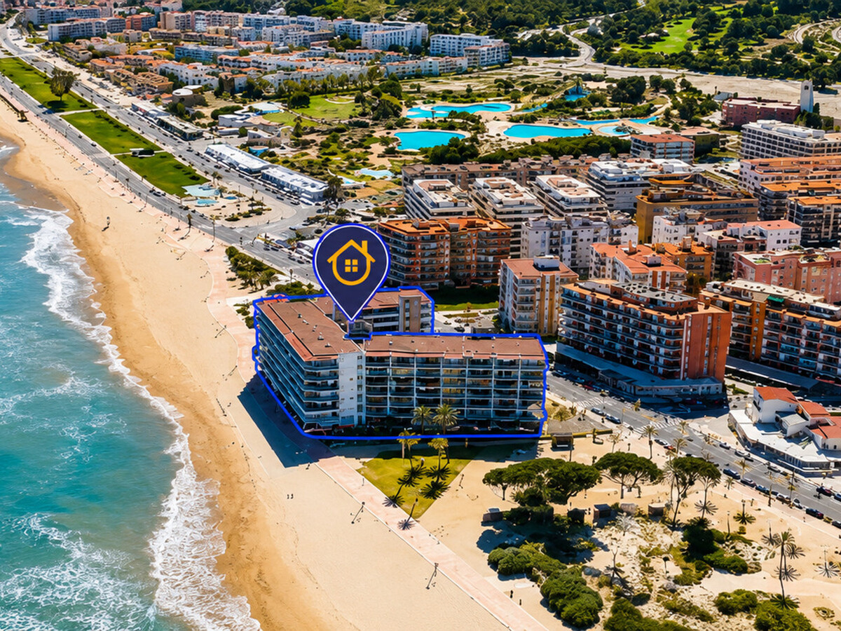 Appartement 6 pers. vue mer, 1ère ligne plage La Pineda - Photo 11