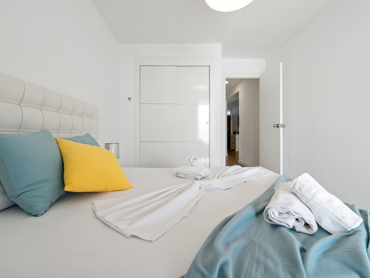 Appartement 6 pers. vue mer, 1ère ligne plage La Pineda - Photo 14