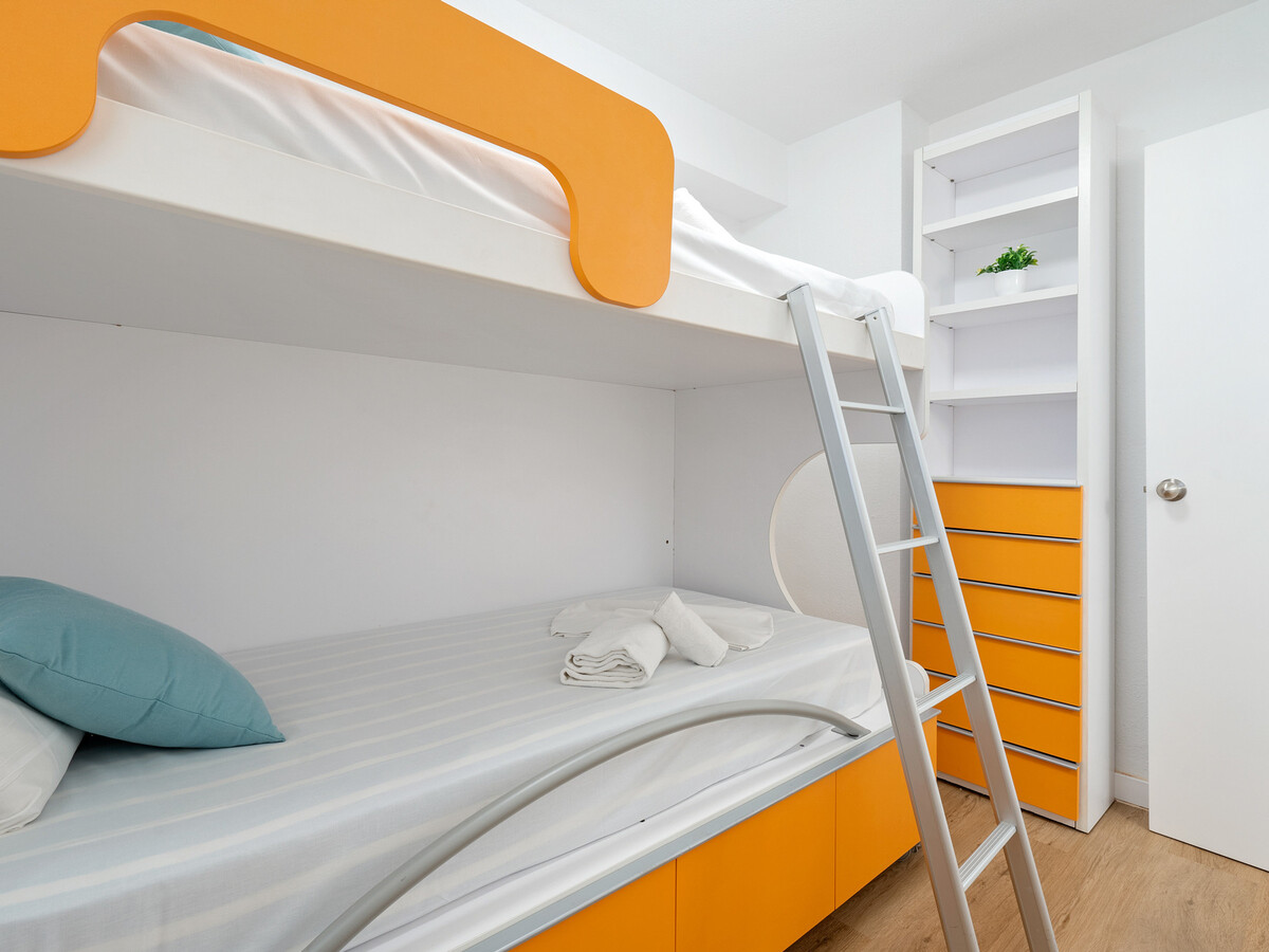 Appartement 6 pers. vue mer, 1ère ligne plage La Pineda - Photo 17