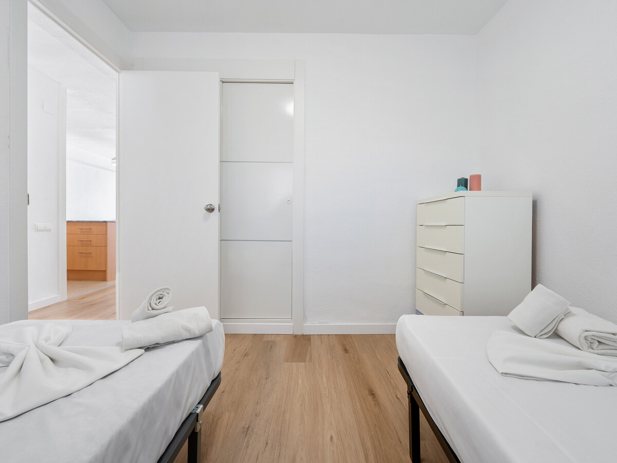 Appartement 6 pers. vue mer, 1ère ligne plage La Pineda - Photo 20