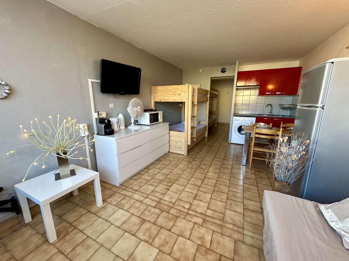 Studio cabine 4 pers. à 600 m de la plage - Cap d'Agde - Photo 1