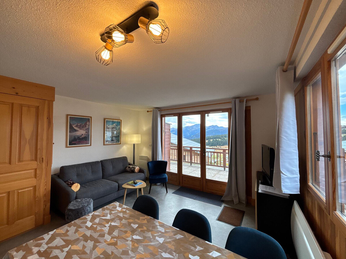Appt T2 cabine 6 pers aux Saisies, balcon vue montagne - Photo 1