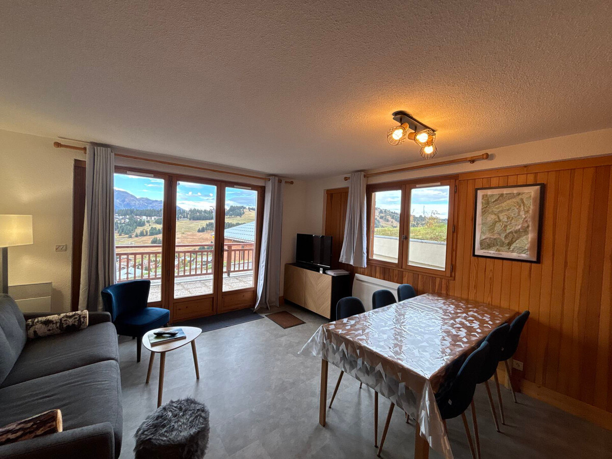 Appt T2 cabine 6 pers aux Saisies, balcon vue montagne - Photo 5
