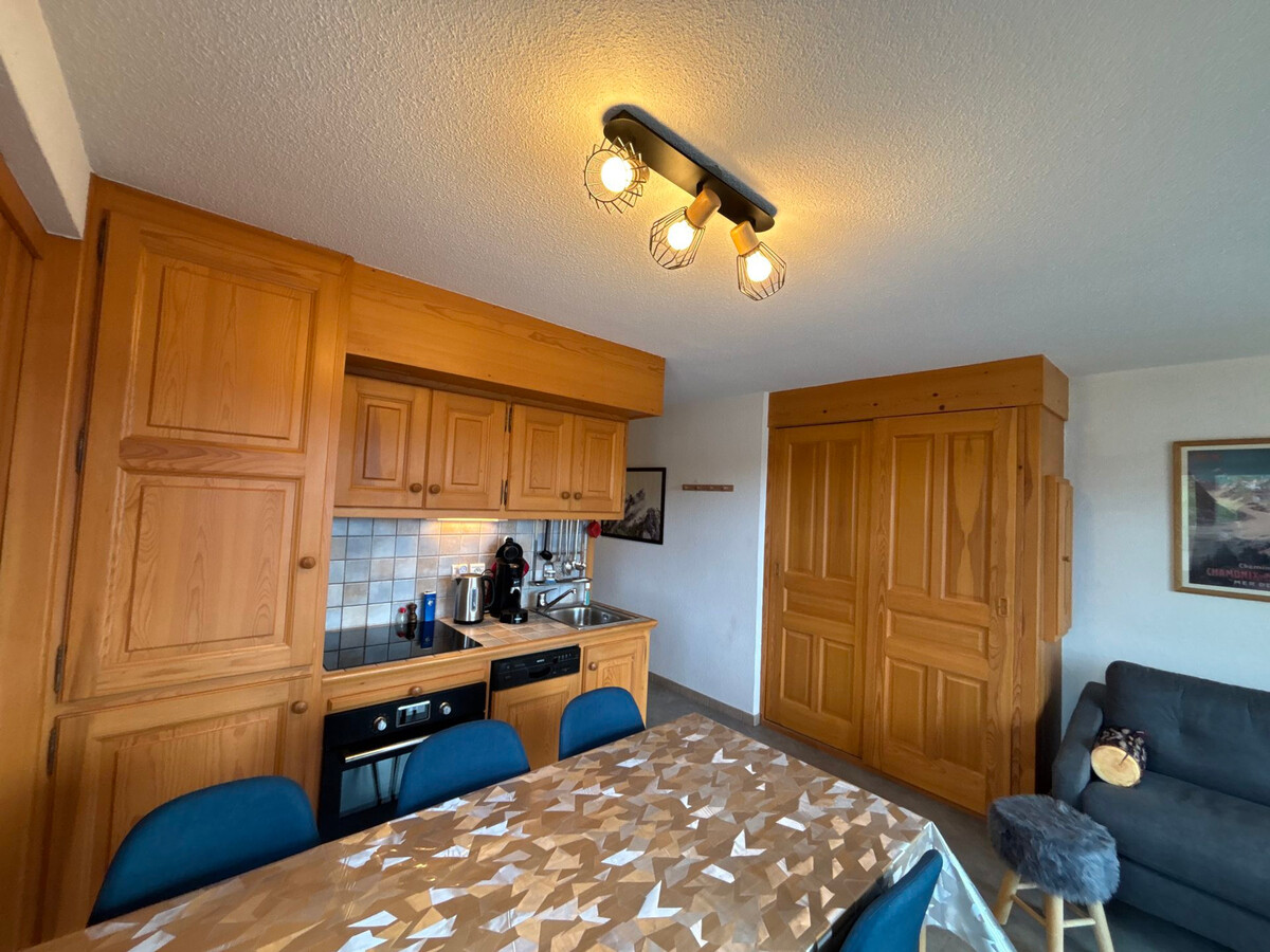 Appt T2 cabine 6 pers aux Saisies, balcon vue montagne - Photo 7
