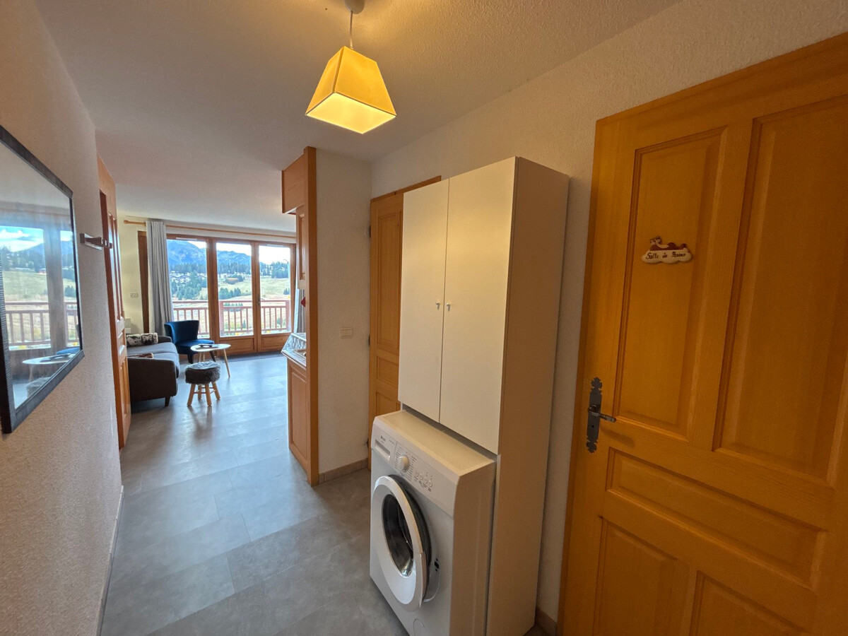 Appt T2 cabine 6 pers aux Saisies, balcon vue montagne - Photo 9