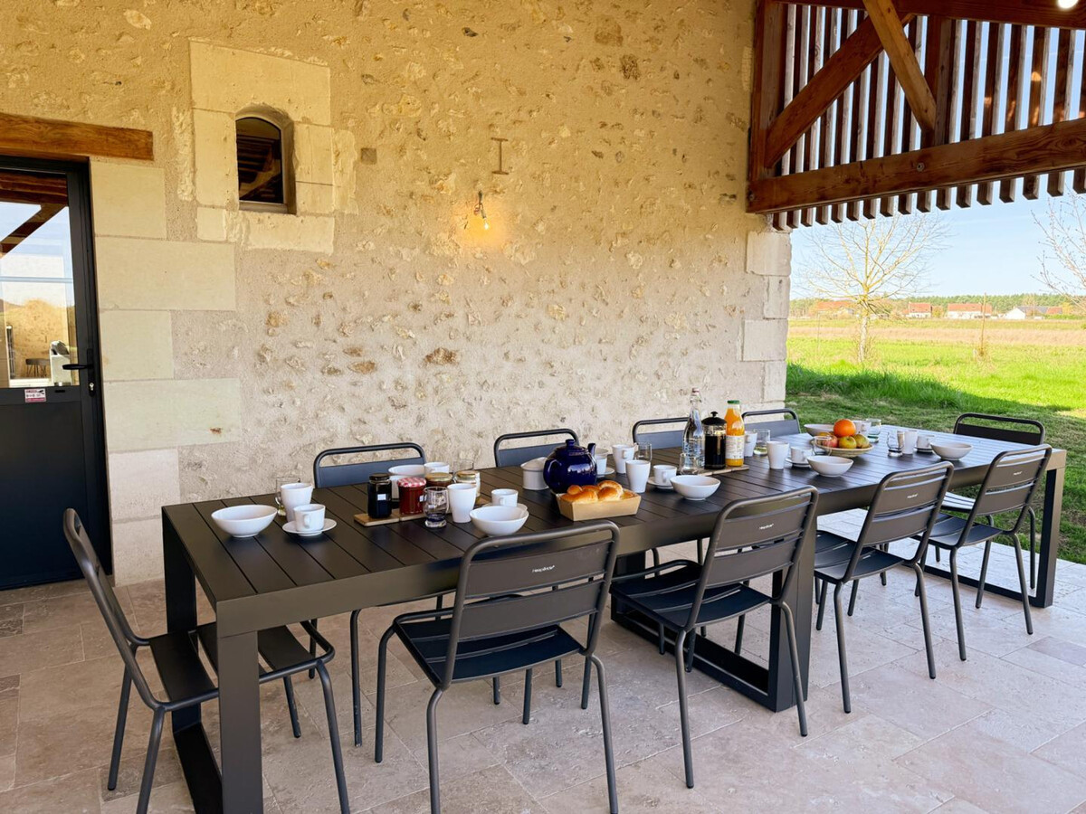 Gîte 9 pers. au Louroux : 6 hectares et climatisation - Photo 8
