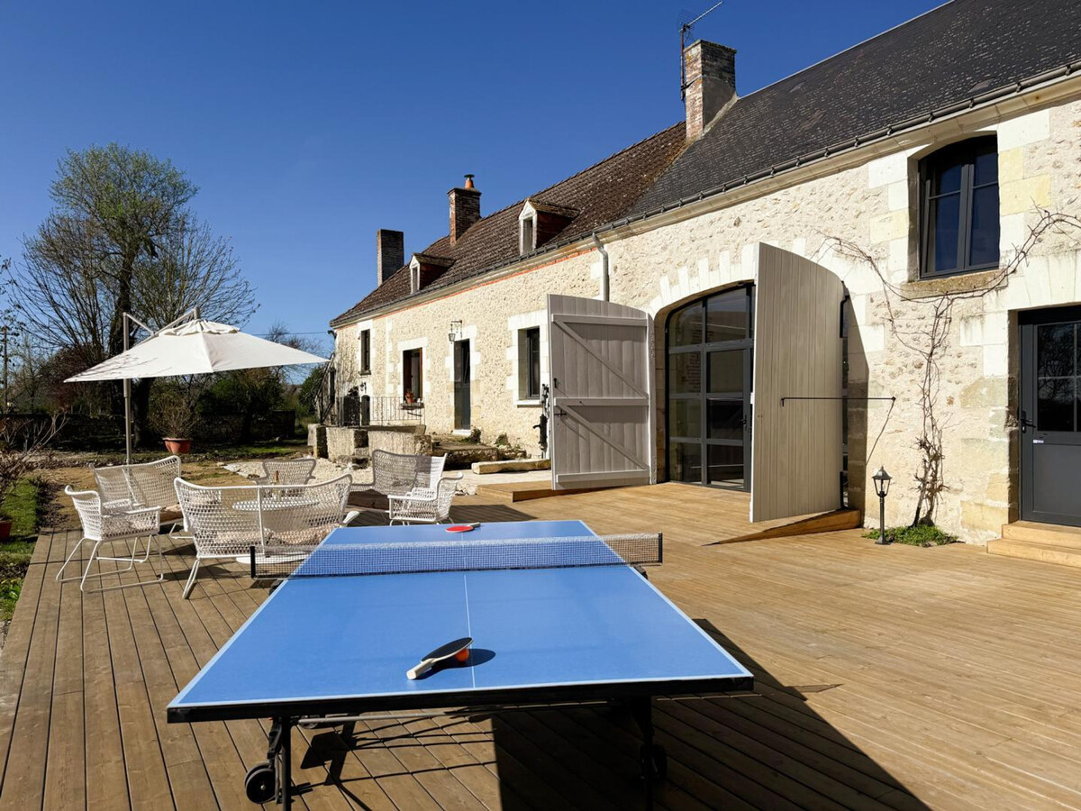 Gîte 9 pers. au Louroux : 6 hectares et climatisation - Photo 10