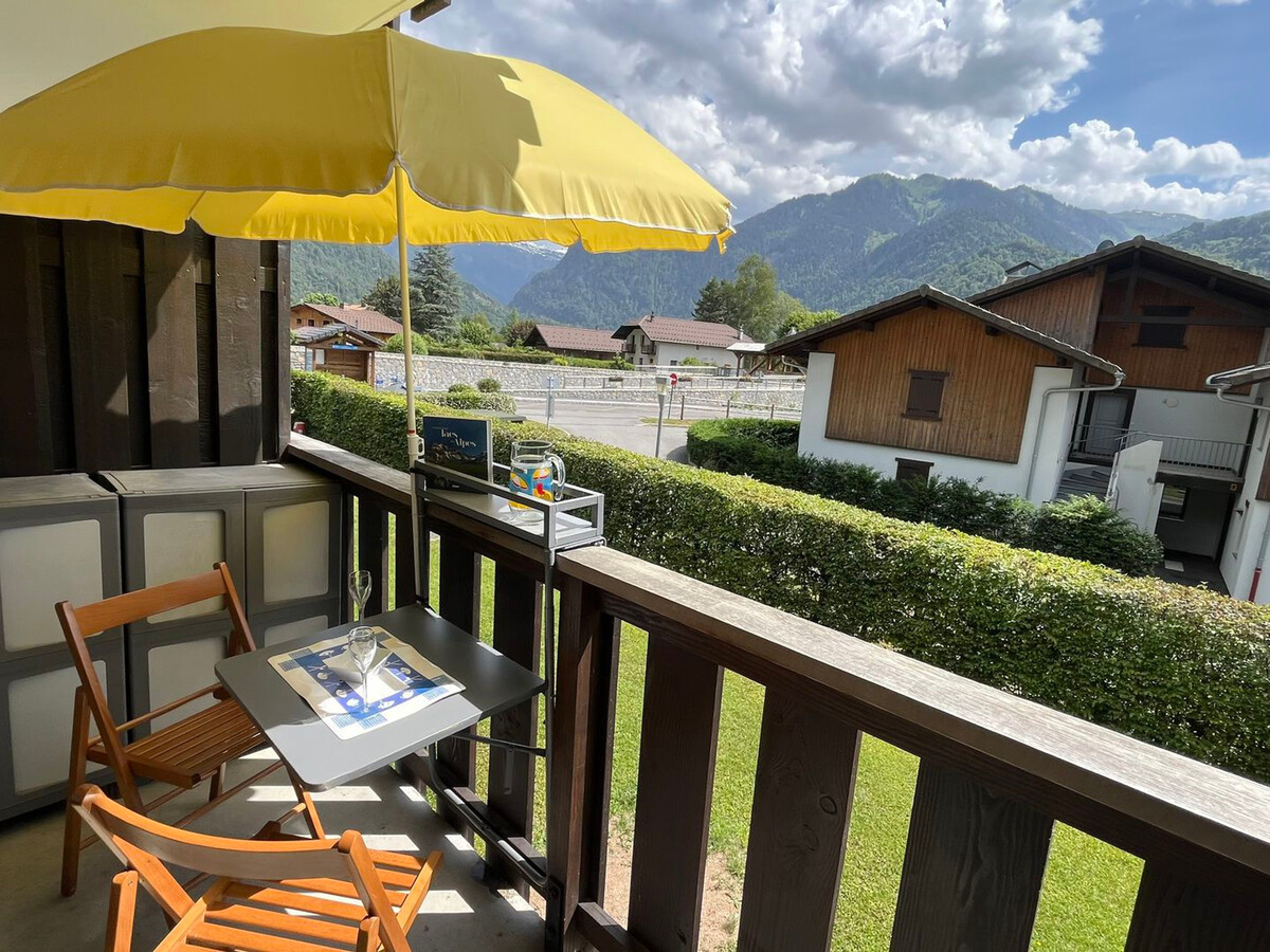 Studio rénové balcon sud à Samoëns, 4 personnes - Photo 3
