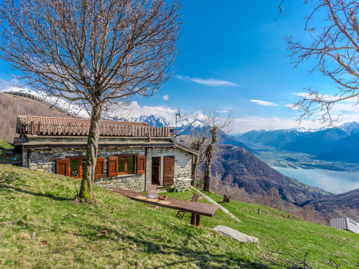 Baita Santina, maison rustique avec vue panoramique lac - Photo 19