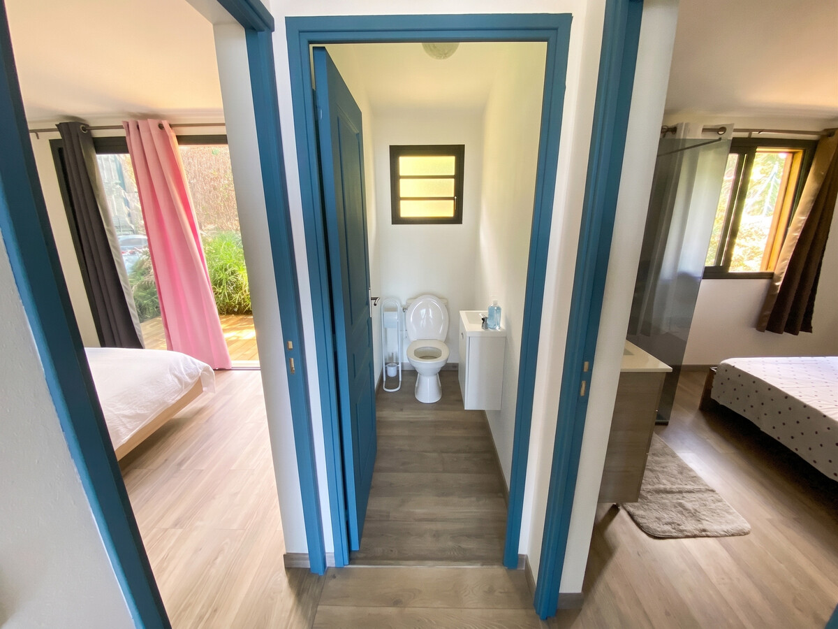 Bungalow 4 pers. vue mer et jardin à Saint-Leu - Photo 6