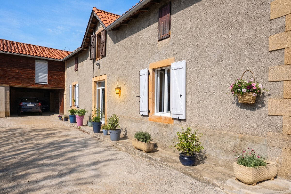 Maison à Cardeilhac, vue sur les Pyrénées, jardin clôturé - Photo 7