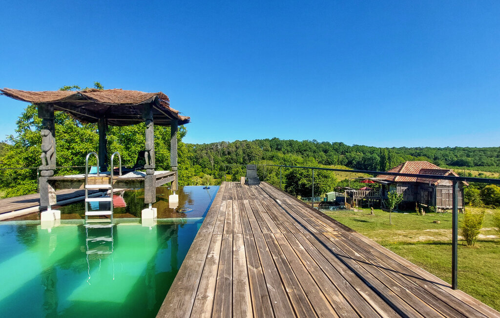 Maison sur pilotis avec piscine naturelle à Saint-Sulpice-de-Rouma - Photo 2