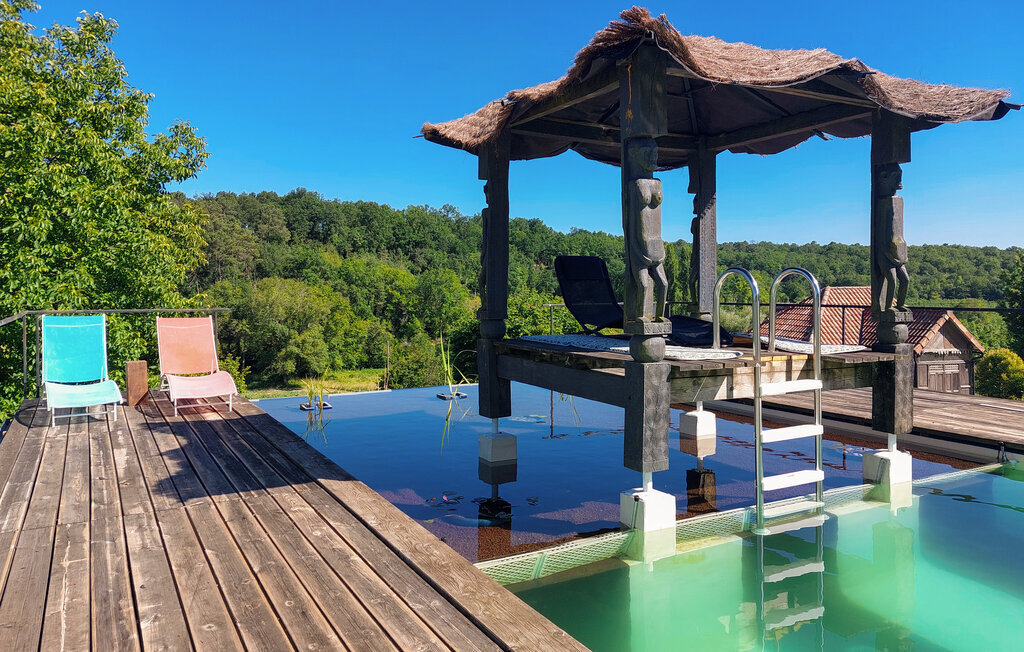 Maison sur pilotis avec piscine naturelle à Saint-Sulpice-de-Rouma - Photo 10