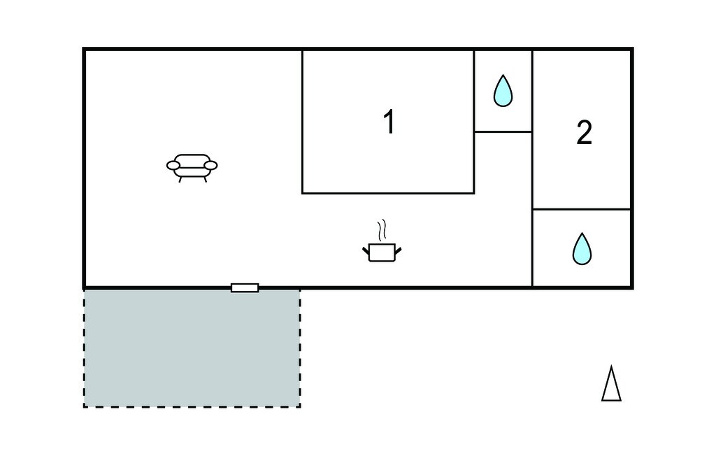 Mobil-home 6 pers. avec piscine à Sainte-Eulalie - Photo 14