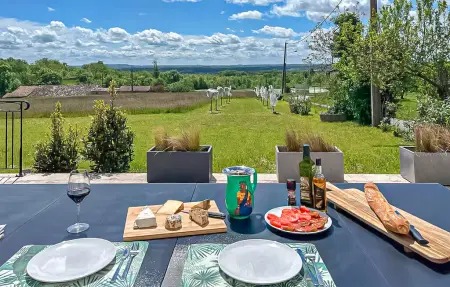 Maison 8 pers. piscine chauffée, 2 hectares en Périgord : photo 8