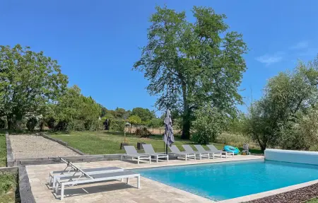 Maison 8 pers. piscine chauffée, 2 hectares en Périgord : photo 11