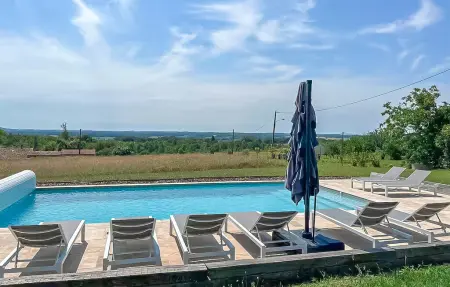 Maison 8 pers. piscine chauffée, 2 hectares en Périgord : photo 12