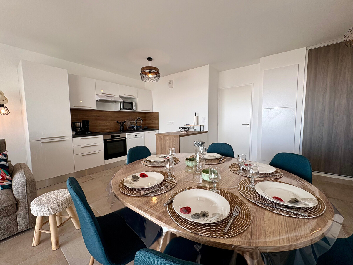 Appartement 6 pers, 2 balcons vue mer à Saint-Jean-de-Monts - Photo 6