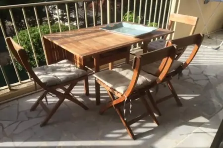 Appartement en bord de mer – Plage de la Salis, Maison de vacances en bord de mer à Antibes - Photo 9