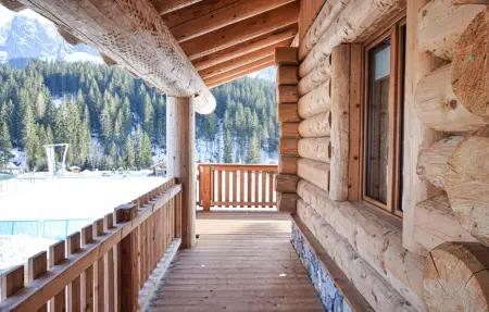 Maison de vacances Sappada, jacuzzi et vue montagnes : photo 12