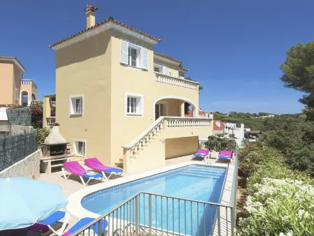 Location villa à Cala Galdana, Villa avec piscine privée et clim - 6 pers.