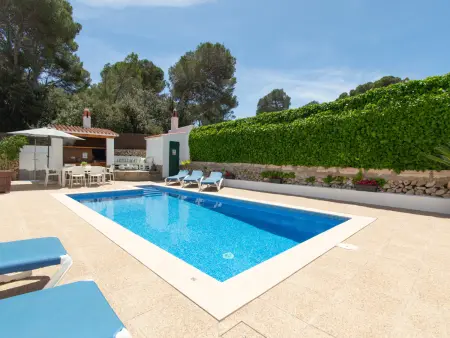 Location villa à Cala Galdana, Villa méditerranéenne avec piscine et clim - 7 pers.