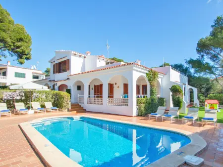 Location villa à Cala Galdana, Villa spacieuse avec piscine et clim - 9 pers.