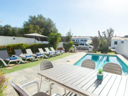 Location villa à Cala Galdana, Grande villa, piscine privée, clim - 8 pers.