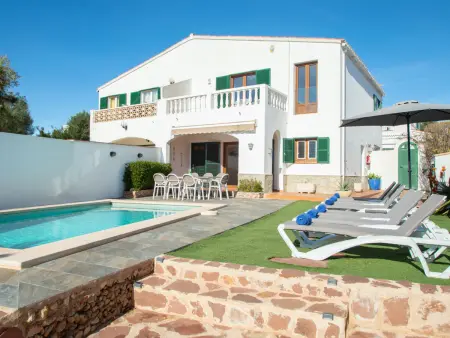 Grande villa, piscine privée, clim - 8 pers., Villa 8 personnes à Cala Galdana - Photo 1