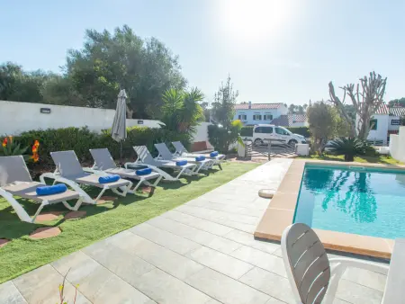 Grande villa, piscine privée, clim - 8 pers., Villa 8 personnes à Cala Galdana - Photo 23
