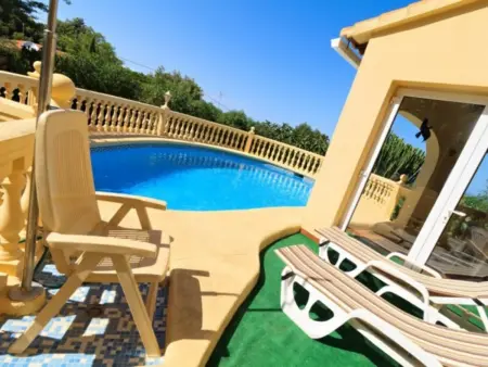 Villa avec piscine, clim et vue mer - 8 pers., Villa 7 personnes à Denia - Photo 19