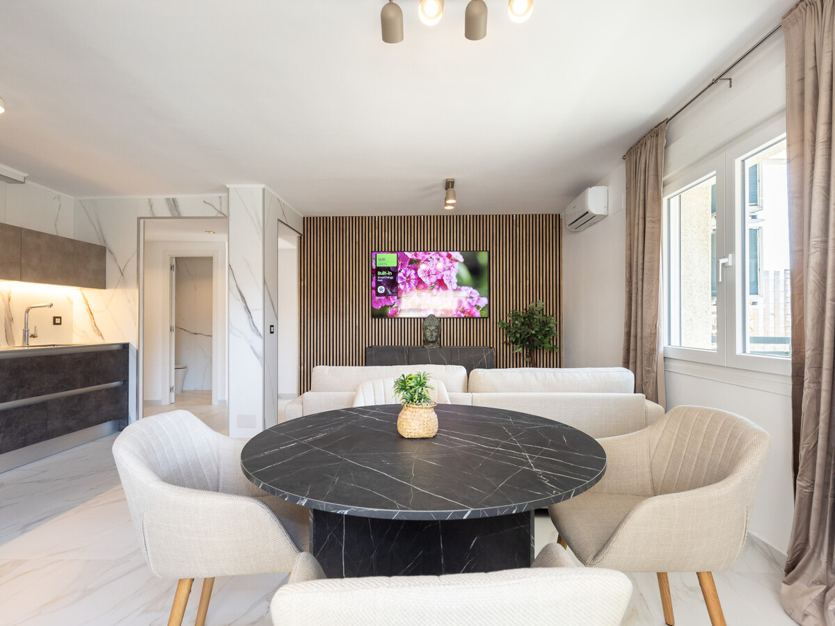 Appartement 6 pers. rénové près plage La Pineda - Photo 4