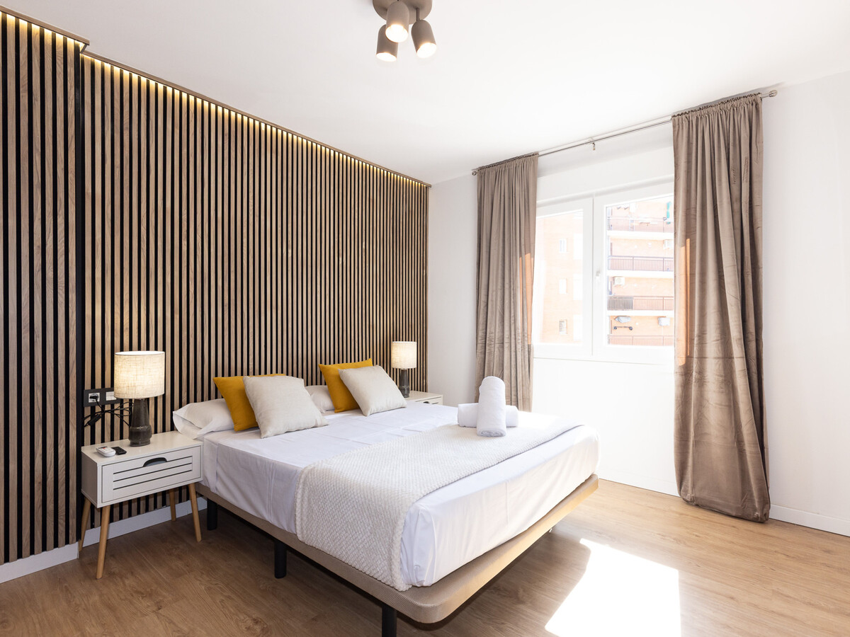 Appartement 6 pers. rénové près plage La Pineda - Photo 12