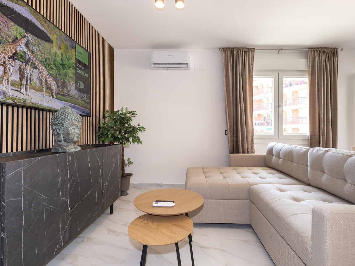 Appartement 6 pers. rénové près plage La Pineda - Photo 22