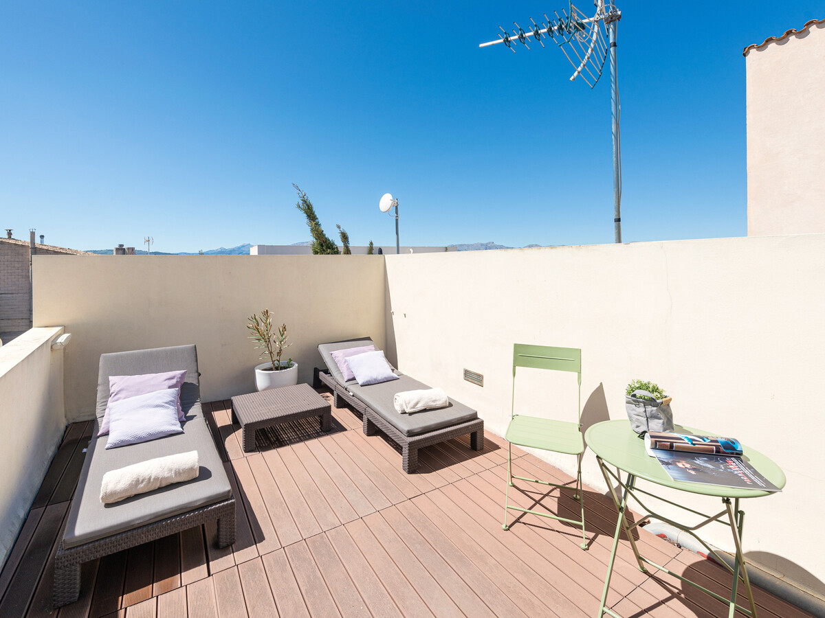 Maison 6 pers. centre médiéval d'Alcúdia, terrasse vue village - Photo 33