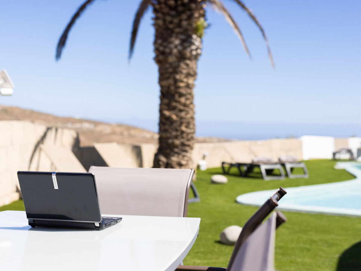 Studio avec piscine chauffée et vue montagne à Granadilla - Photo 27