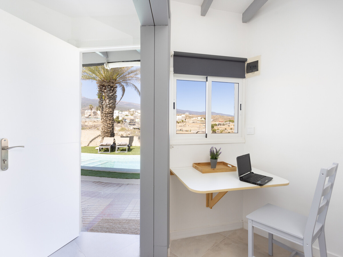 Studio vue montagne avec piscine chauffée à Granadilla - Photo 5