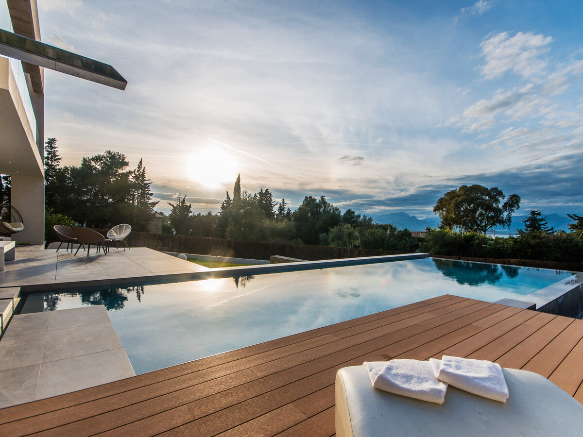 Villa 8 pers., 4 ch., piscine 16x3 m à Alcúdia - Photo 2
