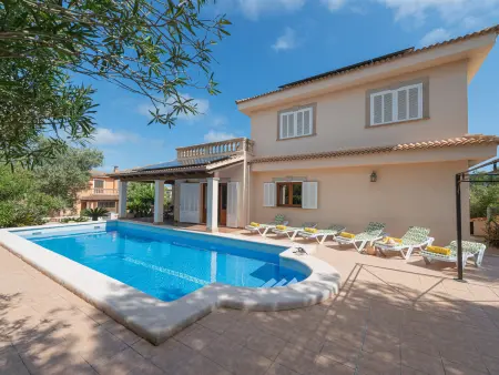 Location villa à Son Serra de Marina, Villa avec piscine privée, 8 pers.