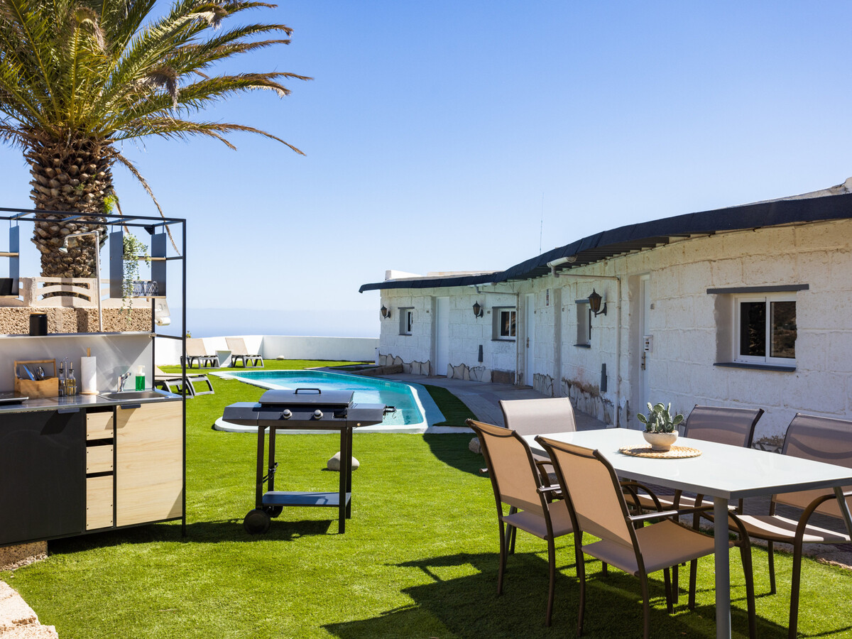 Studio avec piscine chauffée et vue montagne à Granadilla - Photo 2