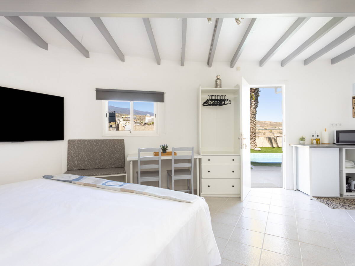 Studio avec piscine chauffée et vue montagne à Granadilla - Photo 20