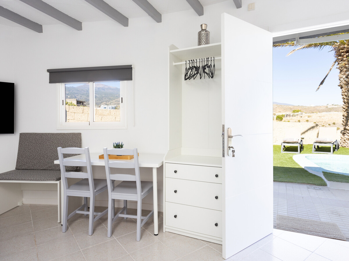Studio avec piscine chauffée et vue montagne à Granadilla - Photo 24