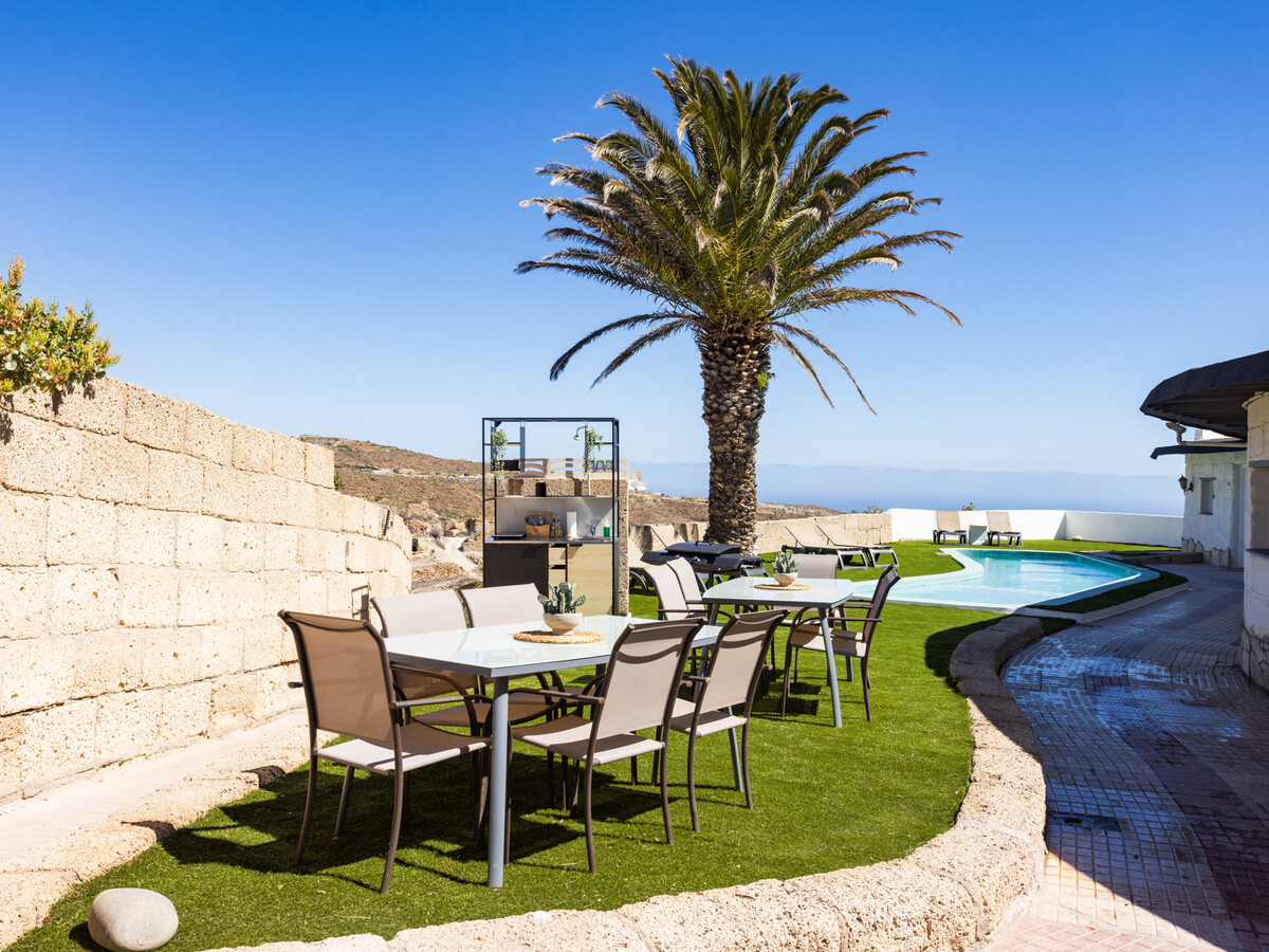 Studio avec piscine chauffée et vue montagne à Granadilla - Photo 32