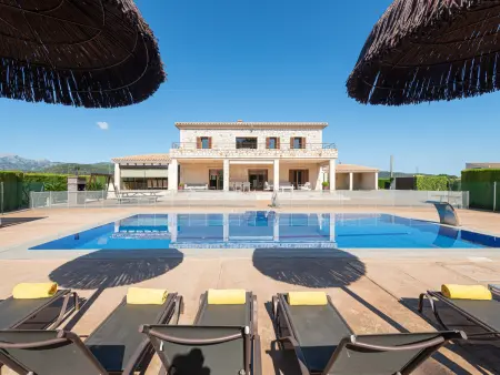 Location gite à Sa Pobla, Villa spacieuse avec piscine privée - 8 pers.
