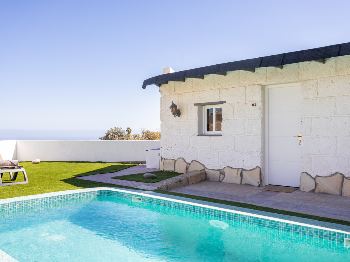 Studio vue montagne avec piscine chauffée à Granadilla - Photo 1