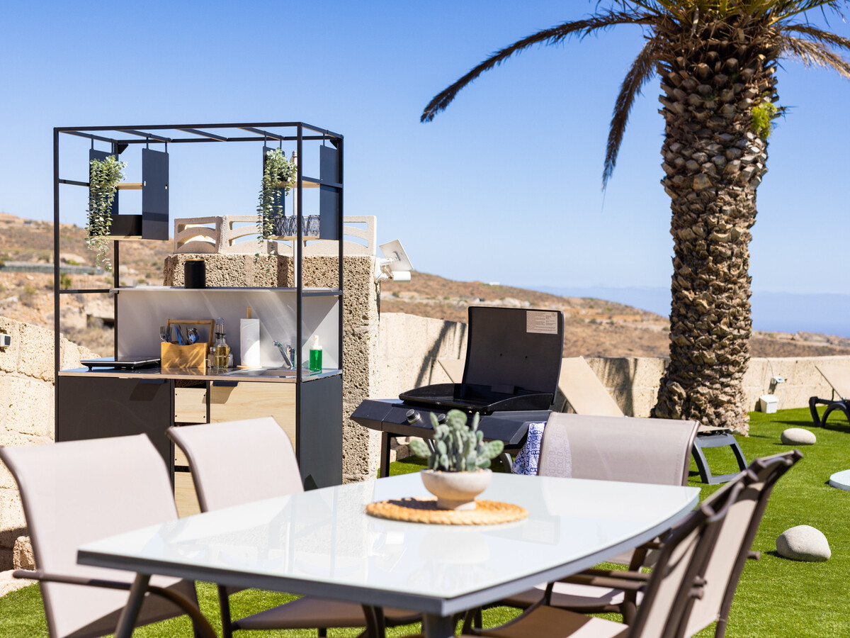 Studio vue montagne avec piscine chauffée à Granadilla - Photo 10
